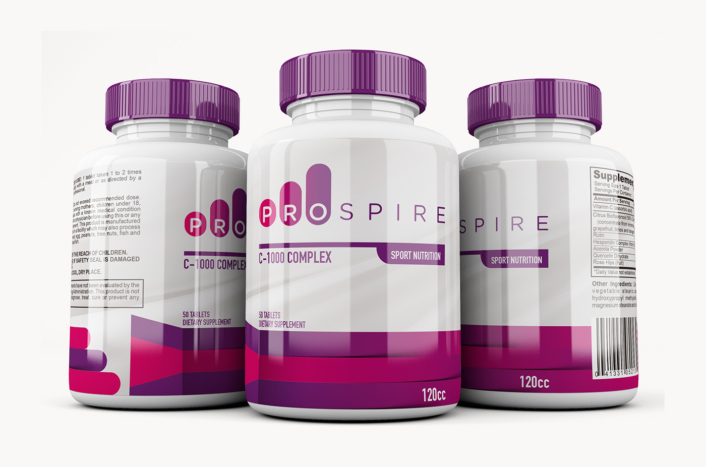 Prospire維生素營養(yǎng)補充劑平品牌全案設(shè)計-包裝設(shè)計
