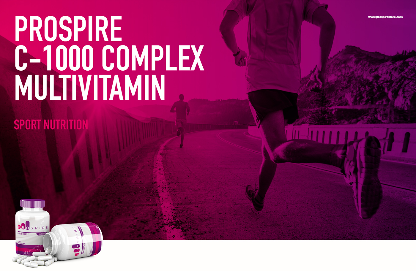 Prospire維生素營養(yǎng)補充劑平品牌全案設(shè)計-平面廣告設(shè)計