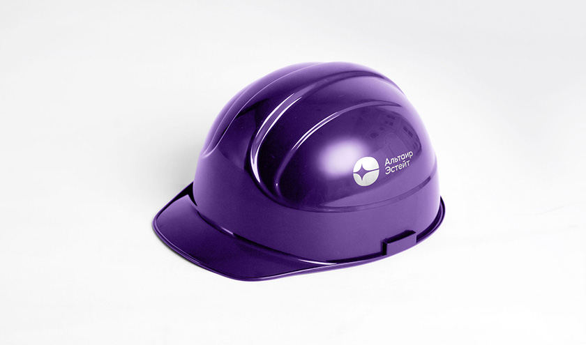 牽牛星莊園房地產公司logo設計“圓圈+星星”與品牌vi視覺形象識別設計