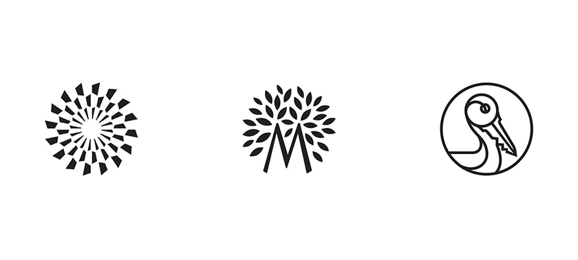 牽牛星莊園房地產公司logo設計“圓圈+星星”與品牌vi視覺形象識別設計