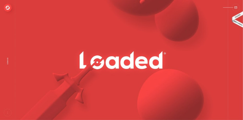 紅色動(dòng)態(tài)網(wǎng)站，一個(gè)完美的網(wǎng)站的完美例子