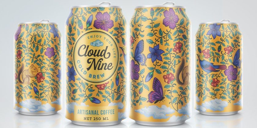 節(jié)日插圖，由Keyshod使用被阻止的顏色調(diào)色板的歡樂例證