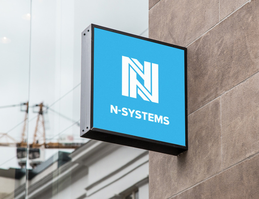 控股公司En-Systems企業(yè)“正方形”標識logo設(shè)計vi設(shè)計手冊