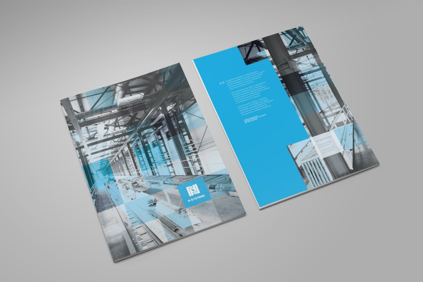 控股公司En-Systems企業(yè)“正方形”標識logo設(shè)計vi設(shè)計手冊