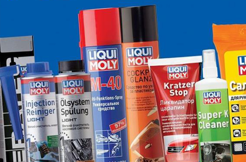 LIQUIMOLY 力魔汽車養護品潤滑油包裝設計風格一覽