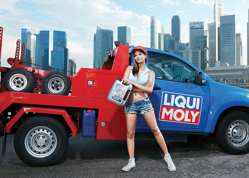 LIQUIMOLY 力魔汽車養護品潤滑油包裝設計風格一覽