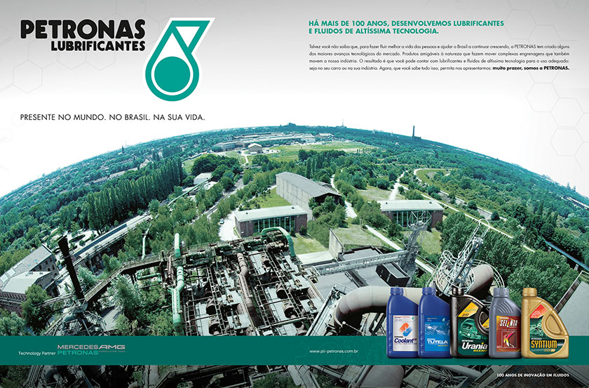 馬石油潤滑油品牌主KV平面廣告創意設計-地球系列