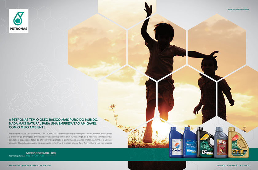 馬石油潤滑油品牌主KV平面廣告創意設計