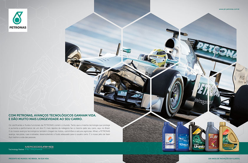 馬石油潤滑油品牌主KV平面廣告創意設計