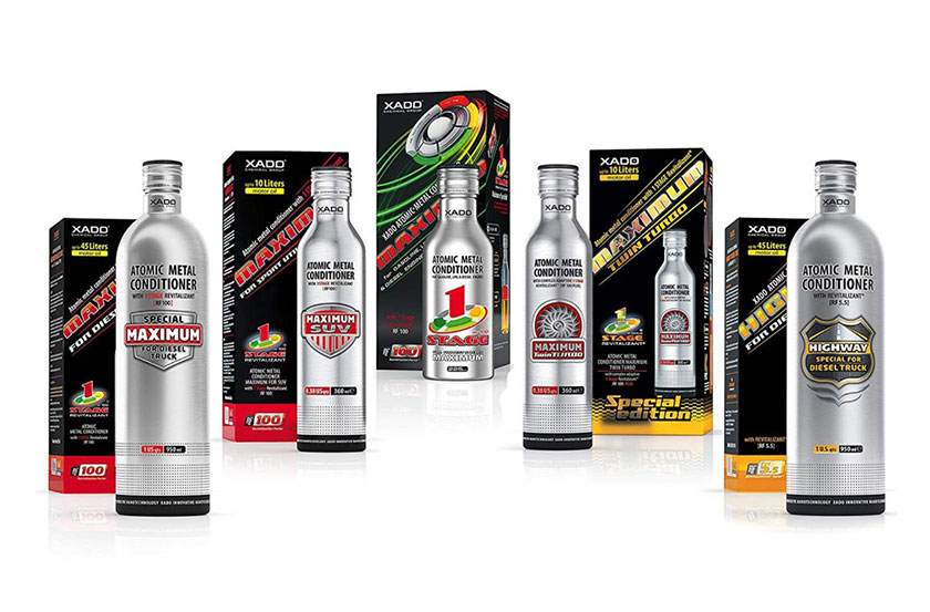 XADO 汽車免拆保養(yǎng)修復產(chǎn)品品牌設計包裝設計