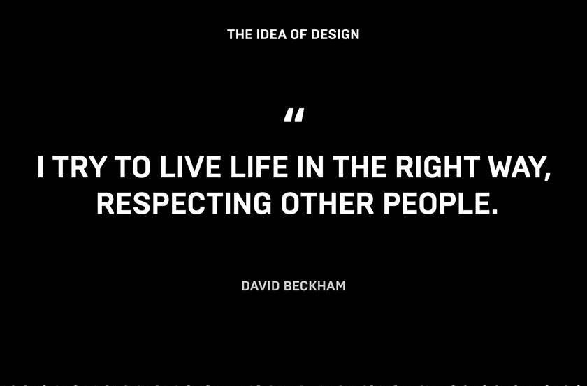 大衛(wèi)·貝克漢姆水波紋圖案香水瓶型設計與身體護理產(chǎn)品包裝設計