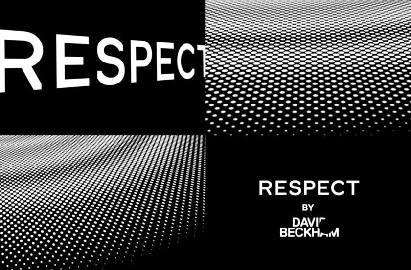 大衛(wèi)·貝克漢姆水波紋圖案香水瓶型設計與身體護理產(chǎn)品包裝設計