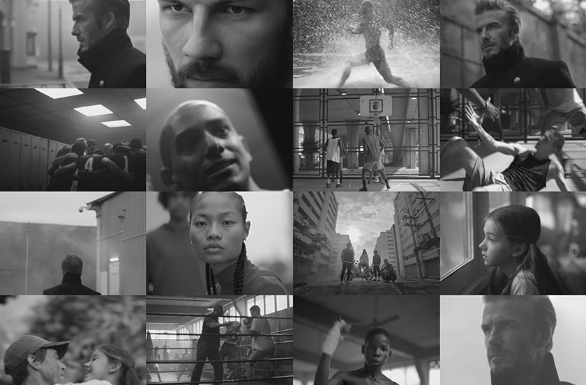 大衛(wèi)·貝克漢姆水波紋圖案香水瓶型設計與身體護理產(chǎn)品包裝設計