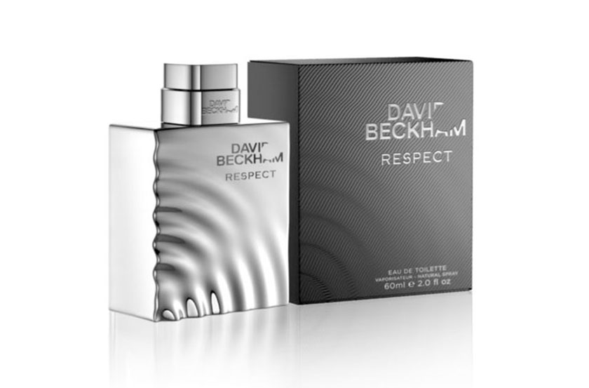 大衛(wèi)·貝克漢姆水波紋圖案香水瓶型設(shè)計包裝設(shè)計