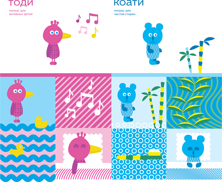 TORIS KINDY 兒童床墊品牌全案策劃品牌創(chuàng)建塑造-吉祥物設(shè)計(jì)