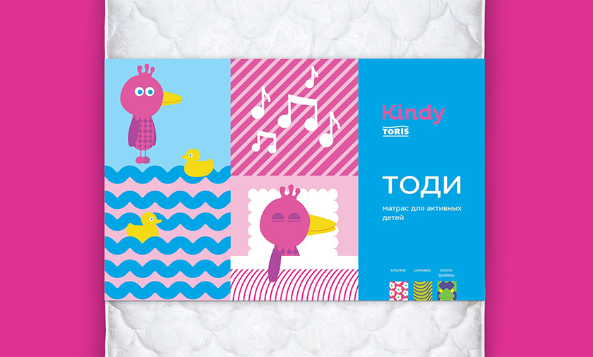 TORIS KINDY 兒童床墊品牌全案策劃品牌創(chuàng)建塑造-產(chǎn)品包裝設(shè)計(jì)