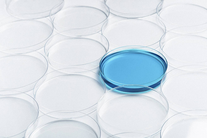 Macro Clinic連鎖醫療診所醫院圓形顯微鏡logo設計，品牌vi形象設計與品牌全案策劃塑造