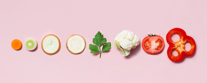 Mirodenia 歐洲市場(chǎng)調(diào)味品包裝設(shè)計(jì)——并排擺放的食材