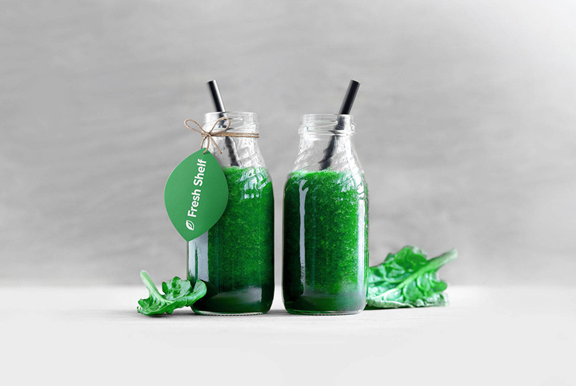 fresh shelf 在線交付平臺與線下生鮮農產品食品終端網點零售取貨店品牌形象設計