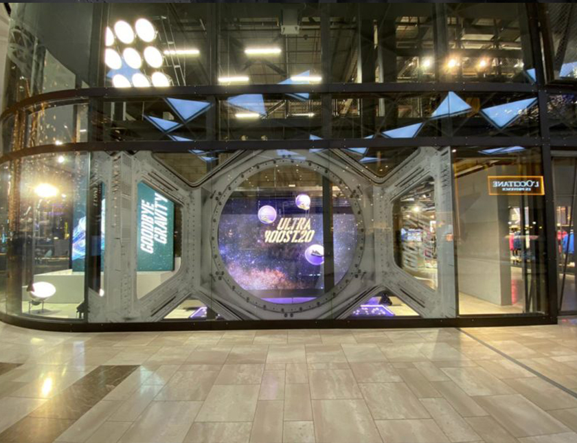 adidas UltraBoost 20 體育用品店鋪空間設計，如何以引人入勝的品牌體驗征服世界