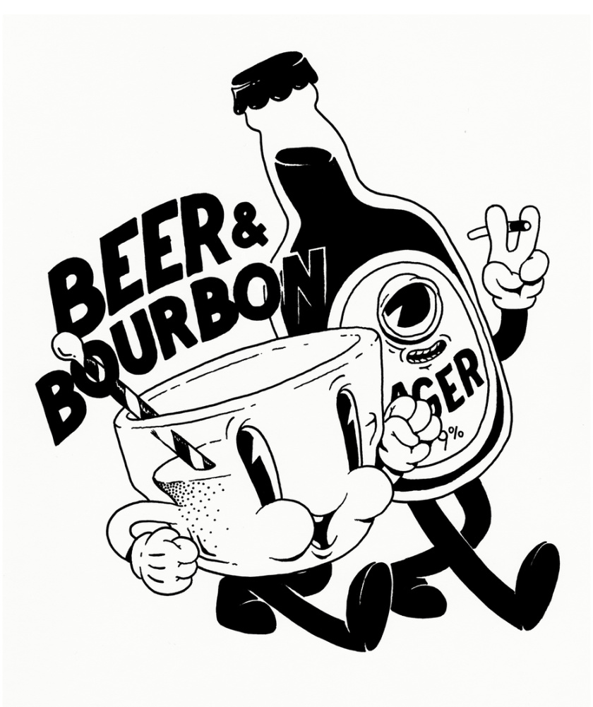 1930年代復古卡通logo設(shè)計