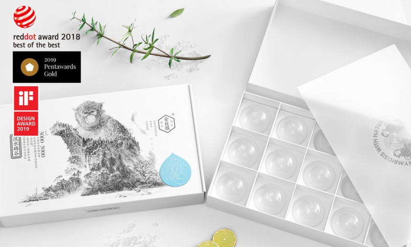 變形包裝-帶有“變形記”插圖的中國包裝設計