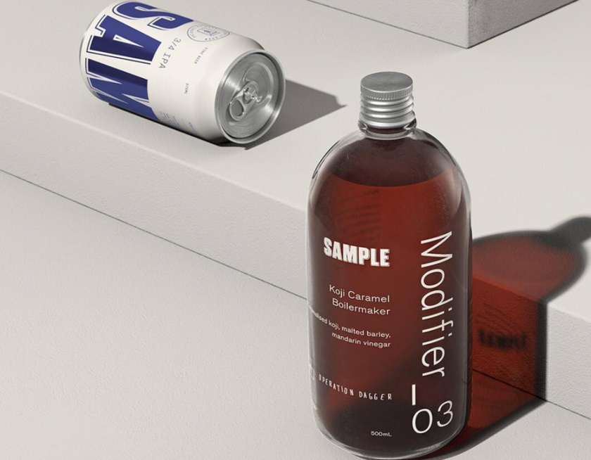 讓顏色發光的透明包裝-2020年包裝設計趨勢示例：沖泡包裝樣品