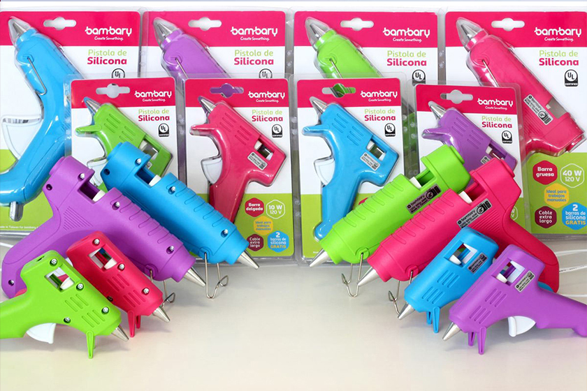 bambary毛線品牌命名logo設計與品牌vi形象設計。多彩的六邊形色塊