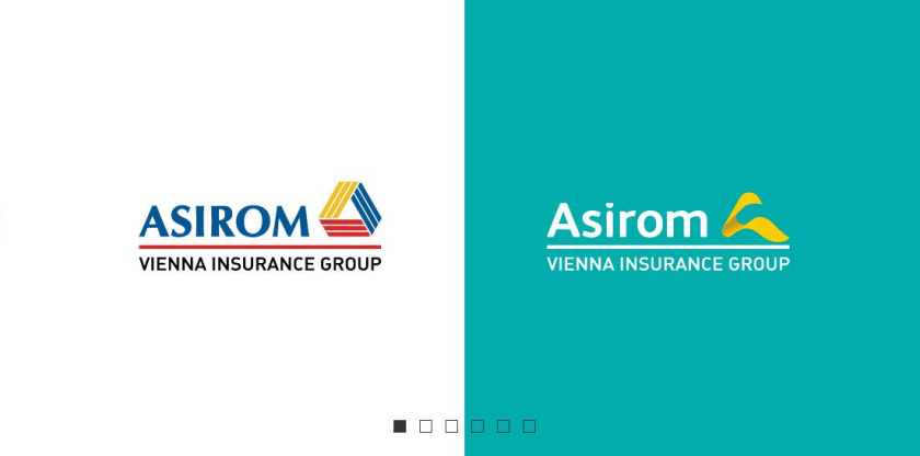 阿西羅姆保險公司品牌重塑定位與logo形象vi設(shè)計，源自雕塑的字母a元素