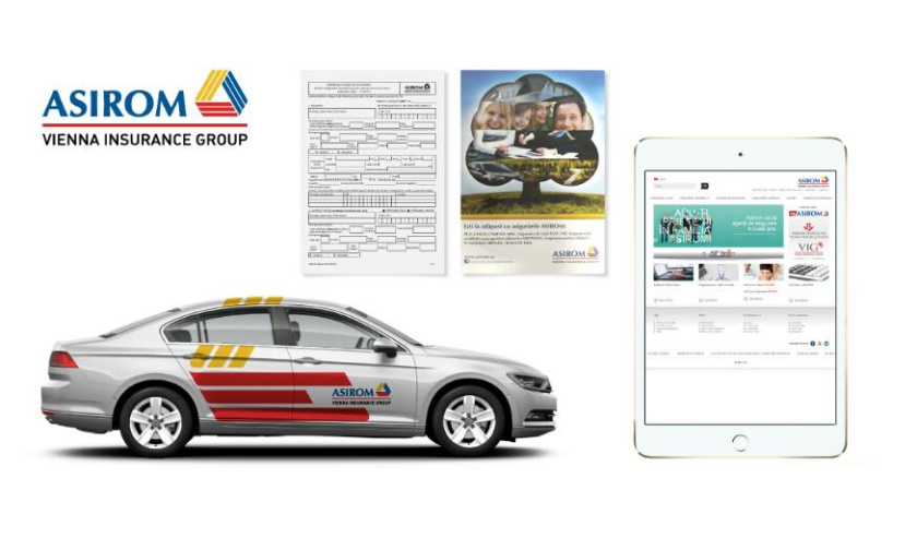 阿西羅姆保險公司品牌重塑定位與logo形象vi設(shè)計，源自雕塑的字母a元素