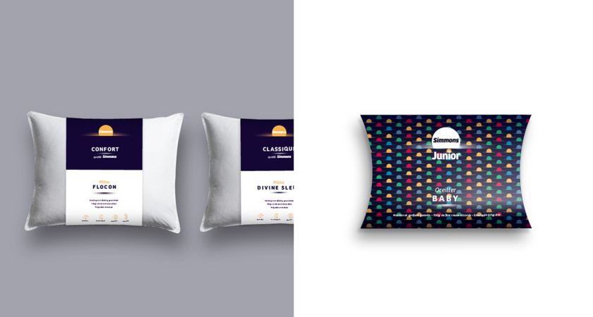 SIMMONS席夢思sunrise日出系列床墊品牌形象設計-logo/vi/