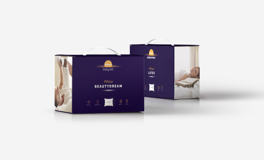 SIMMONS席夢思sunrise日出系列床墊品牌形象設計-包裝