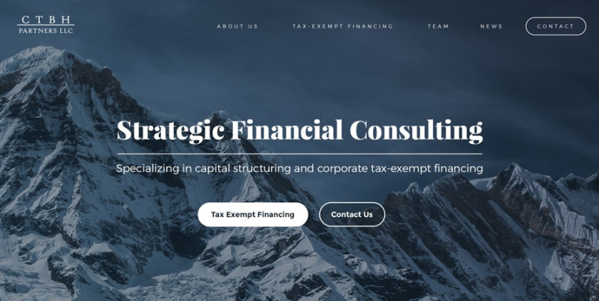 引人注目的襯線-CTBH Partners，LLC網(wǎng)頁設(shè)計(jì)