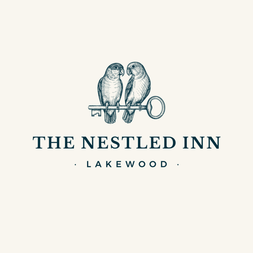 金絲雀鳥標志設計