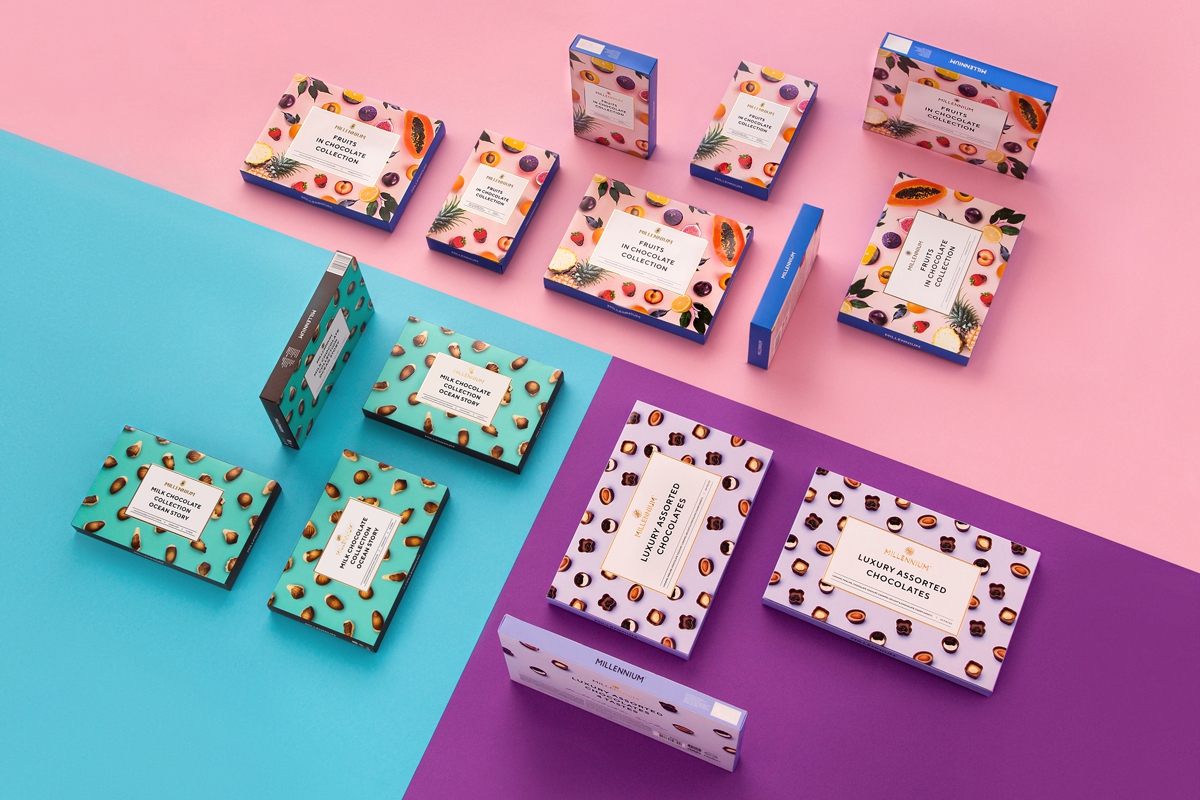 清新巧克力包裝設計，幸福甜蜜的味道—上海包裝設計公司