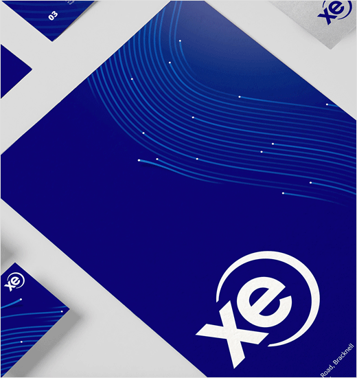 Xe在線貨幣轉換新LOGO設計