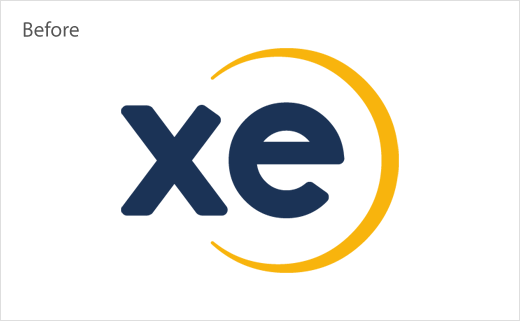 Xe在線貨幣轉換老LOGO設計
