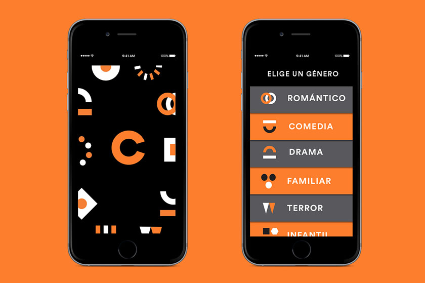 充滿活力激情與超現(xiàn)實(shí)主義的CINEBOX電影院品牌vi設(shè)計(jì)空間設(shè)計(jì)