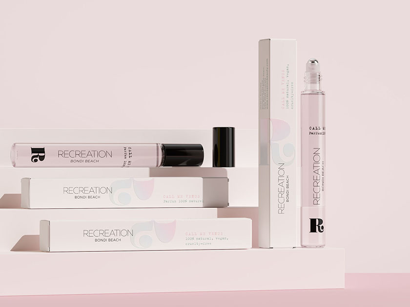 RECREATION香水品牌重視樂趣，健康和幸?！虾０b設(shè)計公司