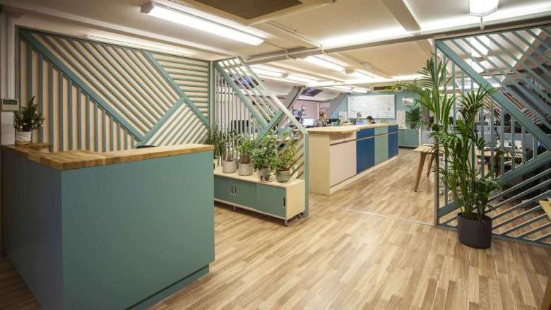 Allegra集團辦公室空間設計，保持良好通風和寬敞的氛圍