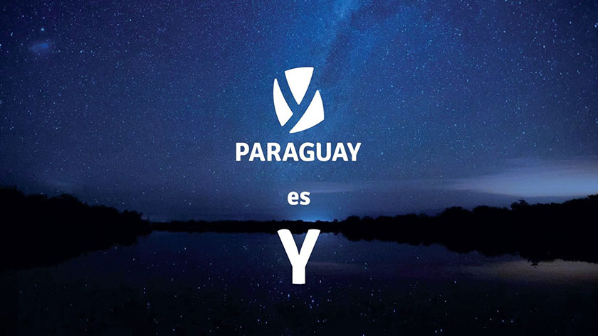 巴拉圭國家品牌簡潔logo設(shè)計(jì)，創(chuàng)意源頭是含義無窮的Y字