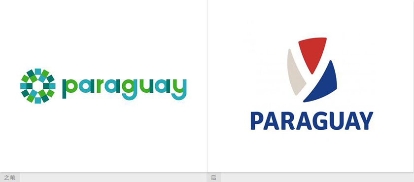 巴拉圭國家品牌簡潔logo設(shè)計(jì)，創(chuàng)意源頭是含義無窮的Y字