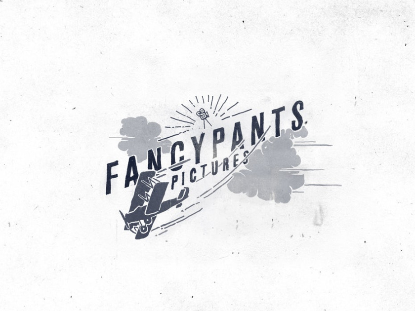 電影制作公司的飛機(jī)標(biāo)志logo設(shè)計(jì)