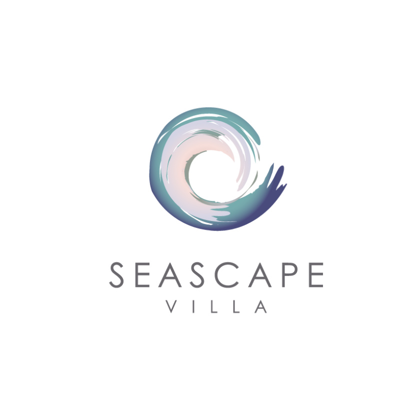 永恒的彩色徽標logo-波浪標志logo設計