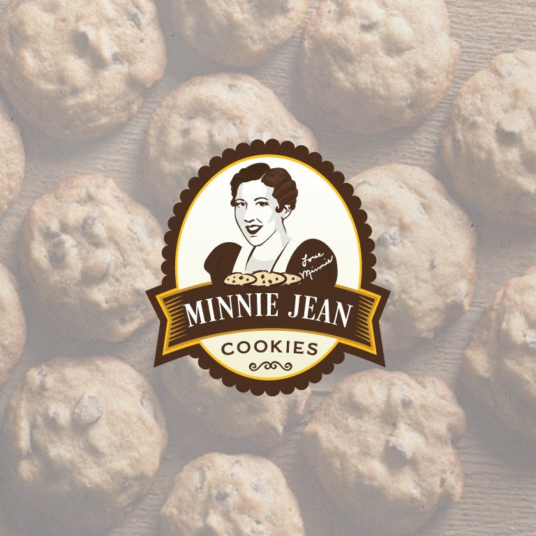Minnie Jean Cookies標志logo設計