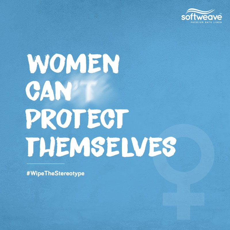 Softweave毛巾廣告設計：是時候擦除對女性不好的認知了