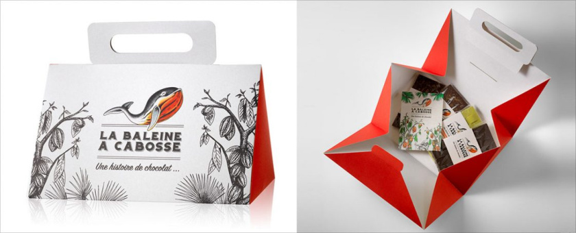 LA BALEINE巧克力食品包裝設計2019