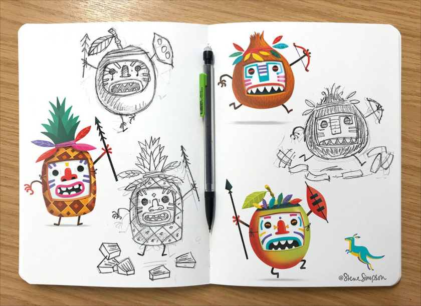 Wallaroo兒童健康零食包裝設計