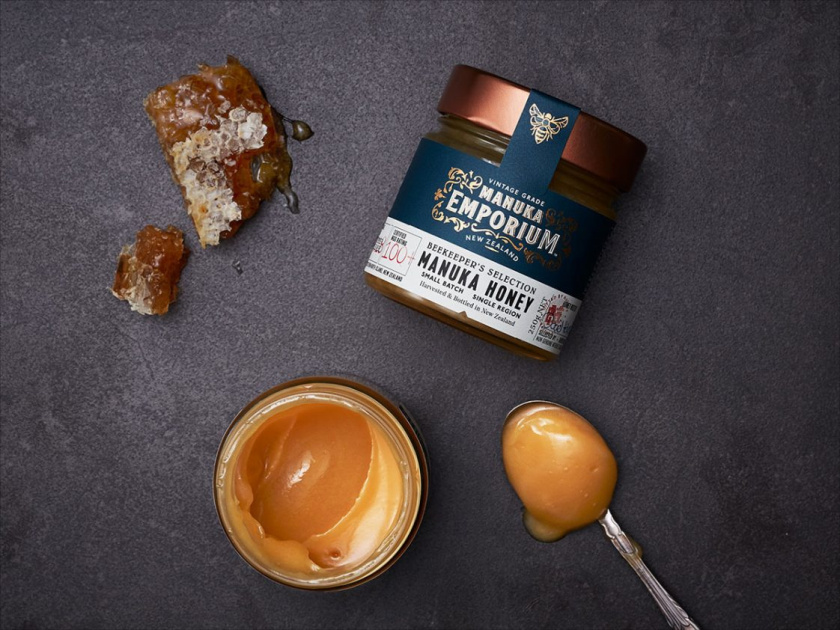 麥盧卡商場蜂蜜瓶復古包裝設計