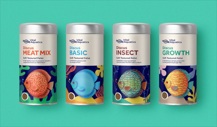Vital Aquatics高品質肉類包裝設計